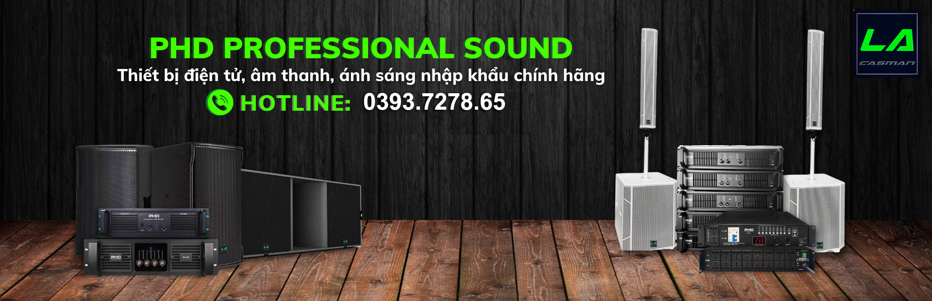 Trung tâm Nhập khẩu Thiết bị Âm Thanh Ánh sáng Chính Hãng